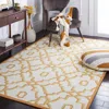 Safavieh Four Seasons Hand Made Area Rug, Ivory / Tan Contemporary Style Non-shedding In Yellow