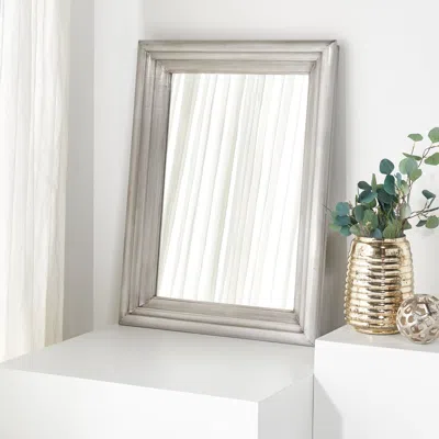 Safavieh Francesca Small Rectngle Mirror In Gray