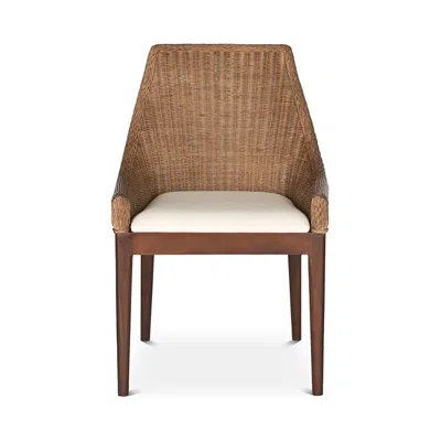 Safavieh Franco Rattan Sloping Chair In Brown