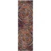 Safavieh Freeman Geometric Shag Rectangular Runner In Multi
