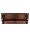 Safavieh Freya Hanging Wall Rack In Red