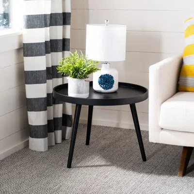 Safavieh Fritz Round Tray Top Side Table