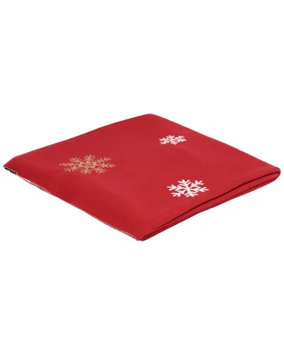 Safavieh Frosty Wish Throw In Red