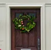 Safavieh Fx 21" Sweetgum & Mandarin Semi Wreath