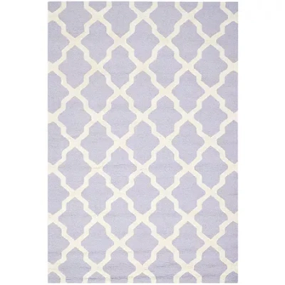 Safavieh Gale Wool Rectangular Rug In Purple
