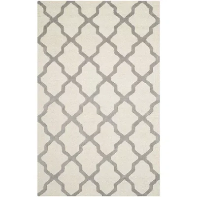 Safavieh Gale Wool Rectangular Rug In White
