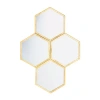 Safavieh Galen Wall Mount Wall Mirror In Yellow