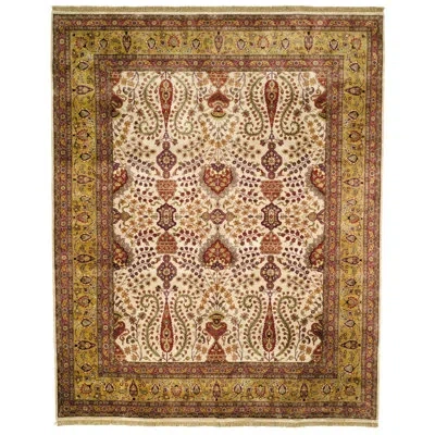 Safavieh Ganges River Hand Knotted Wool Oriental Rug In Brown;beige