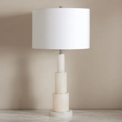 Safavieh Gardiner Alabaster Table Lamp In White