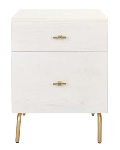 SAFAVIEH SAFAVIEH GENEVIEVE 2-DRAWER NIGHTSTAND