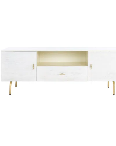 Safavieh Genevieve Media Stand In Cream