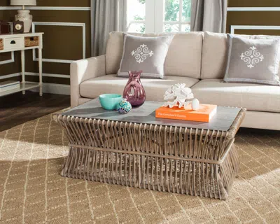 Safavieh Gensho Coffee Table In Brown