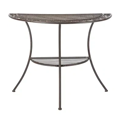 Safavieh Genson Patio Collection Side Table In Sand