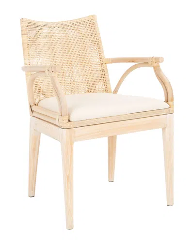 Safavieh Gianni Arm Chair In Neutral