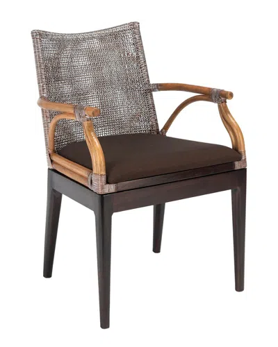 Safavieh Gianni Arm Chair In Brown