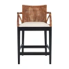 Safavieh Gianni Counter Height Bar Stool In Brown