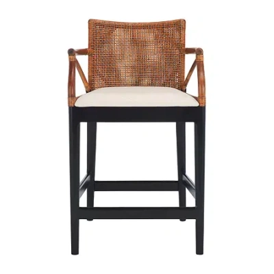 Safavieh Gianni Counter Height Bar Stool In Brown