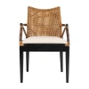 Safavieh Gianni Upholstered Armchair In Brown