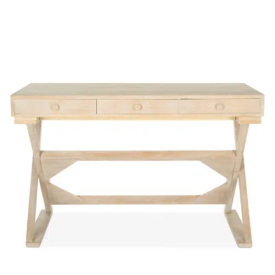 Safavieh Gilbert Three Drawer Desk In Natural