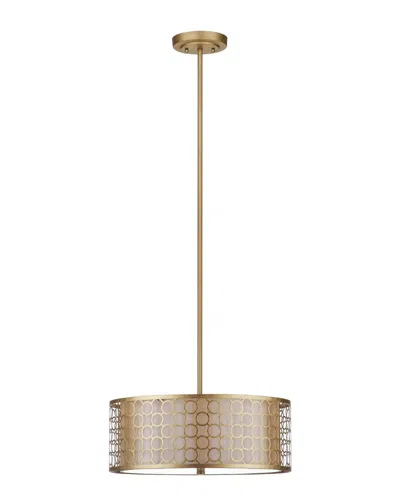 Safavieh Giotta 3-light Drum Adjustable Pendant