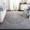 Safavieh Glamour Hand Made Area Rug, Dark Grey Traditional Style Non-shedding In Gray