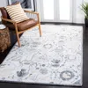 Safavieh Glamour Hand Made Area Rug, Ivory / Grey Bohemian Style Non-shedding In Blue