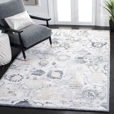 Safavieh Glamour Hand Made Area Rug, Light Brown / Grey Bohemian Style Non-shedding
