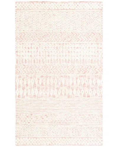 Safavieh Glamour Wool-blend Rug In Pink