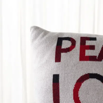 Safavieh Good Tidings Pillow In White
