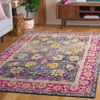 Safavieh Granada Machine Made Area Rug, Blue / Fuchsia Traditional Style Easy Care In Multi