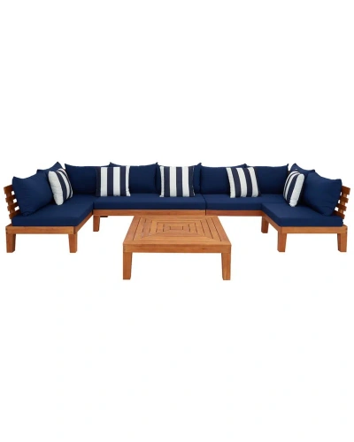 Safavieh Granton 5 Pc Living Set In Blue