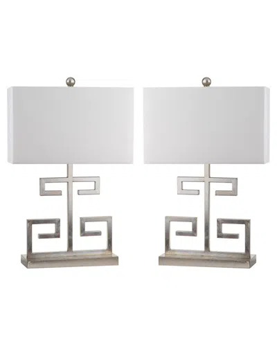 Safavieh Greek Key 25in Table Lamp