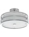 Safavieh Greta 3-light Veil Semi Flush
