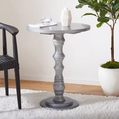 Safavieh Greta Round Top Accent Table In Gray