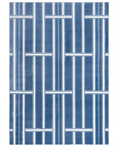 Safavieh Groove Power Loomed Rug In Blue