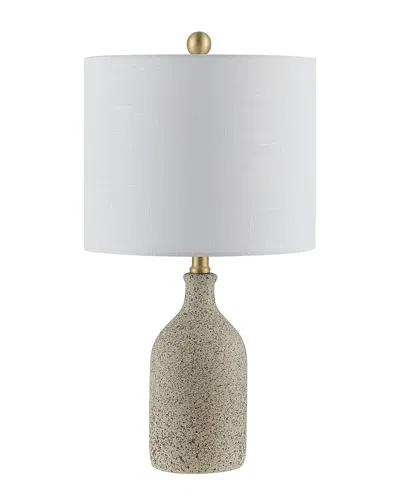 Safavieh Gunnar Ceramic Table Lamp In Brown