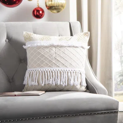 Safavieh Gurti Pillow In Brown