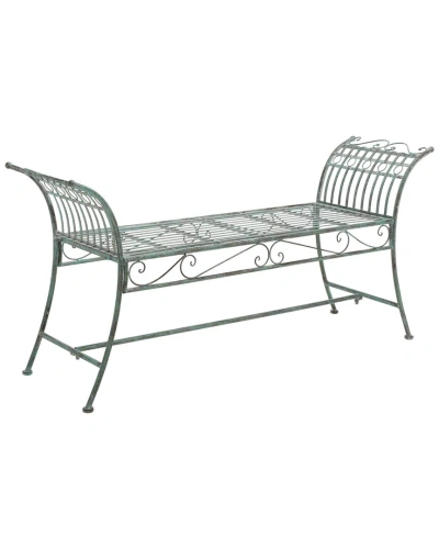 Safavieh Hadley Bench In Green