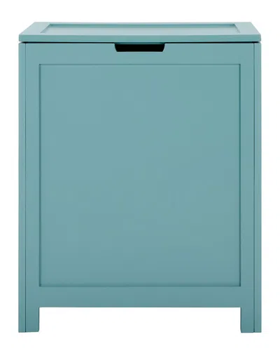 Safavieh Haina Laundry Basket In Blue