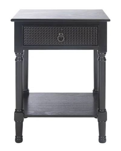 Safavieh Haines 1-drawer Accent Table In Black