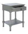 Safavieh Haines 1 Drawer Accent Table In Gray