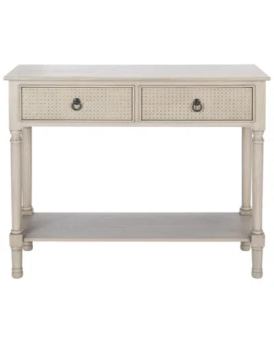 SAFAVIEH SAFAVIEH HAINES 2-DRAWER CONSOLE TABLE