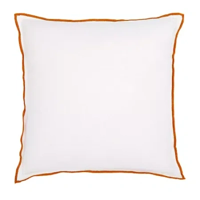 Safavieh Hallie Linen Square Throw Pillow In White