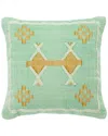 Safavieh Halstead Pillow In Teal