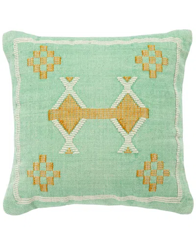 Safavieh Halstead Pillow In Teal