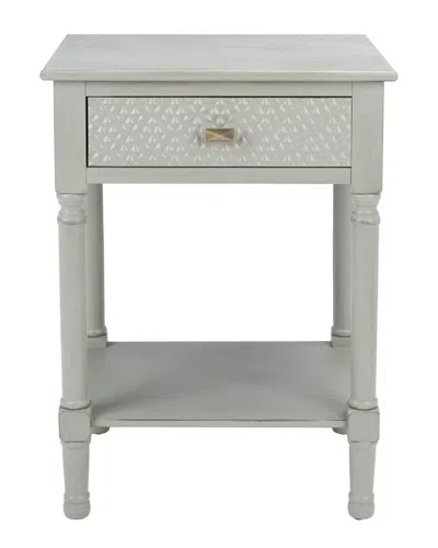 Safavieh Ryder 1-drawer Accent Table In Grey