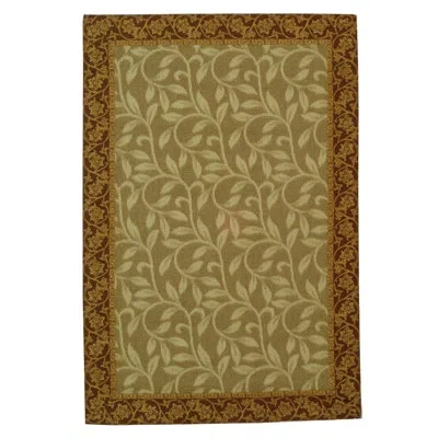Safavieh Hamilton Chenille Floral Rug In Copper;sand