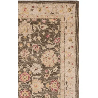 Safavieh Hand Tufted Wool Rug In Olive Grey,beige