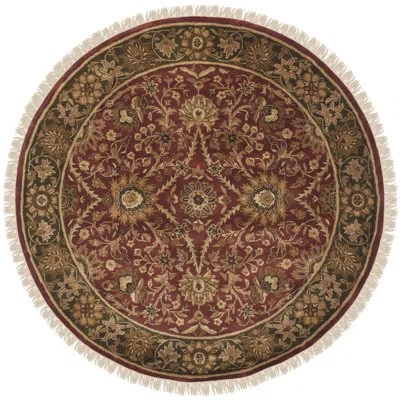 Safavieh Hand Tufted Wool Rug In Rust,orange