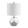 Safavieh Hanton Ceramic Table Lamp In Silver